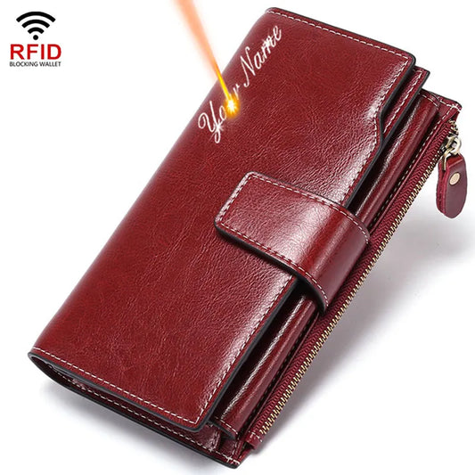 Long Wallets Clutch Zipper Coin Pocket