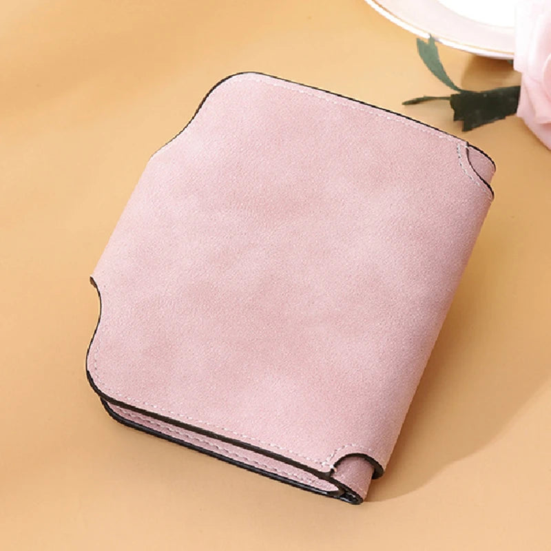 Short Wallets PU Leather Coin Purse