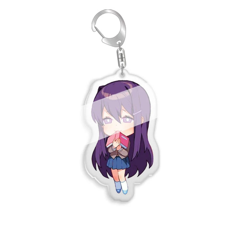 Acrylic Cute Cosplay Figures Keyrings