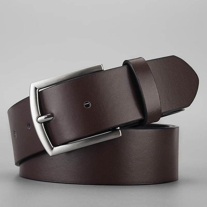 Designer Pu Leather Pin Buckle Belt