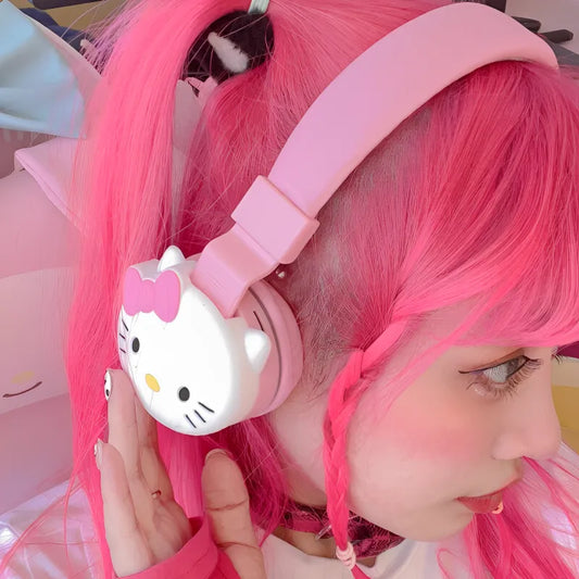 Hello Kitty Cute Bluetooth Wireless Headsets